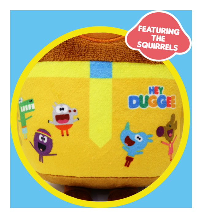 Hey Duggee Duggee and Squirrel Club Soft Toy - Image