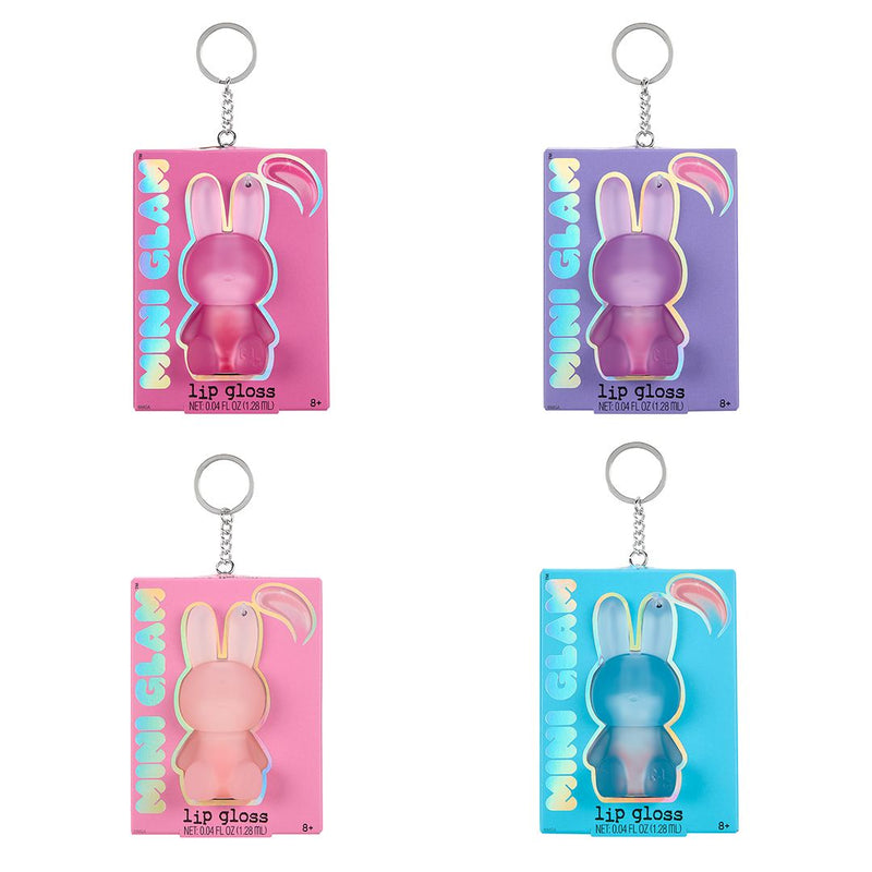 Mini Glam Cosmetic Bunny Lip Gloss Assortment Half PDQ - Image