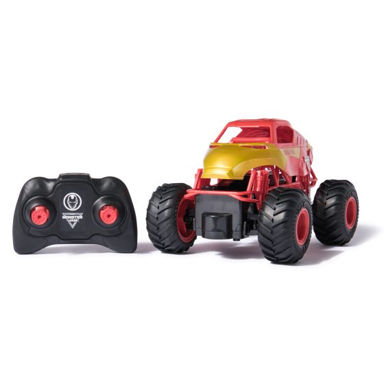 Monster Jam 1:24 RC Marvel Iron Man collectible from Abgee