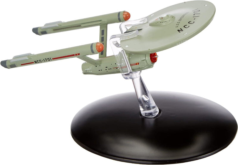 U.S.S. Enterprise NCC-1701 (Constitution-class) TOS Die-cast Model Ship (Star Trek / Eaglemoss), side angle