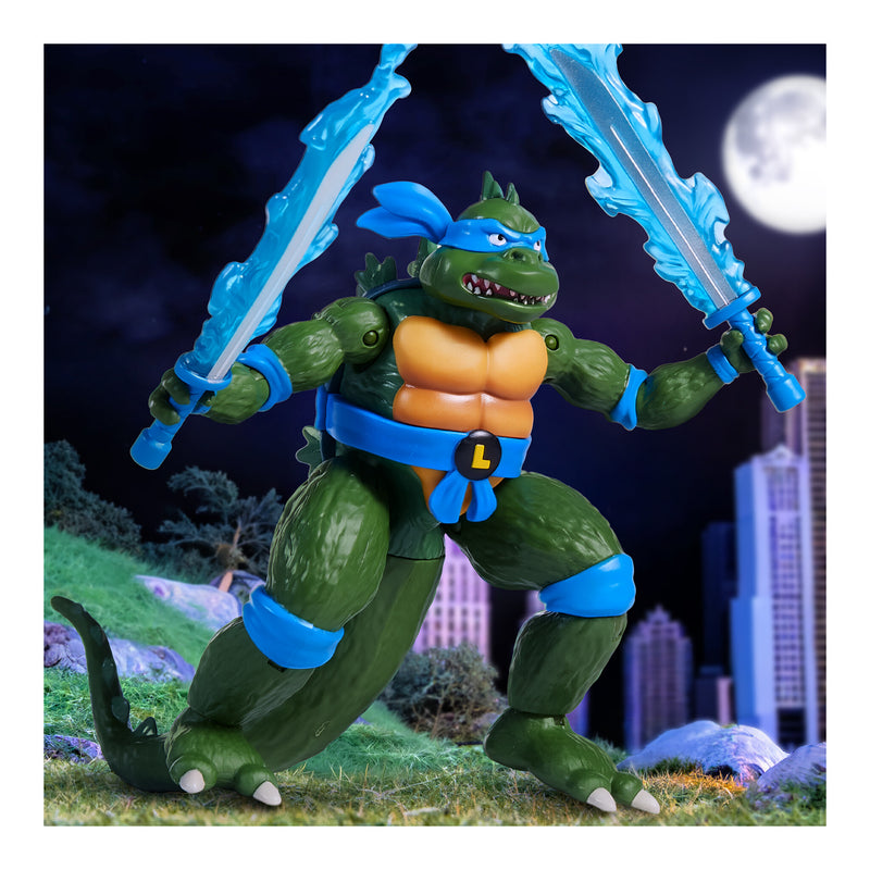 TMNT x Godzilla Figure - Leonardo x Godzilla