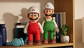 The Super Mario Galaxy Movie - 15" Posable Plush - Fire Mario - Image