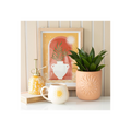 Summer Leaf Print Ceramic Plant Mister