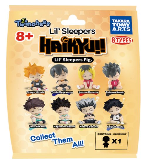 Twinchees Haikyu Lil' Sleepers Figures
