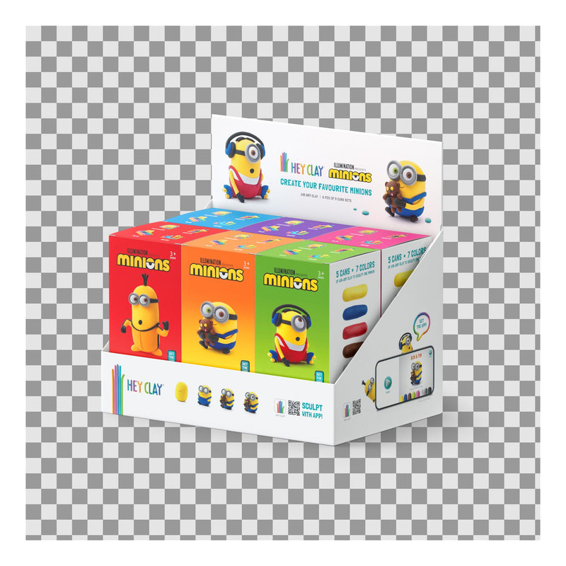 Hey Clay Minions 5 Can Asstd CDU - Image