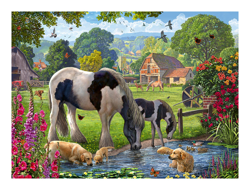 Hadlow Ponies 500 Piece Jigsaw Puzzle