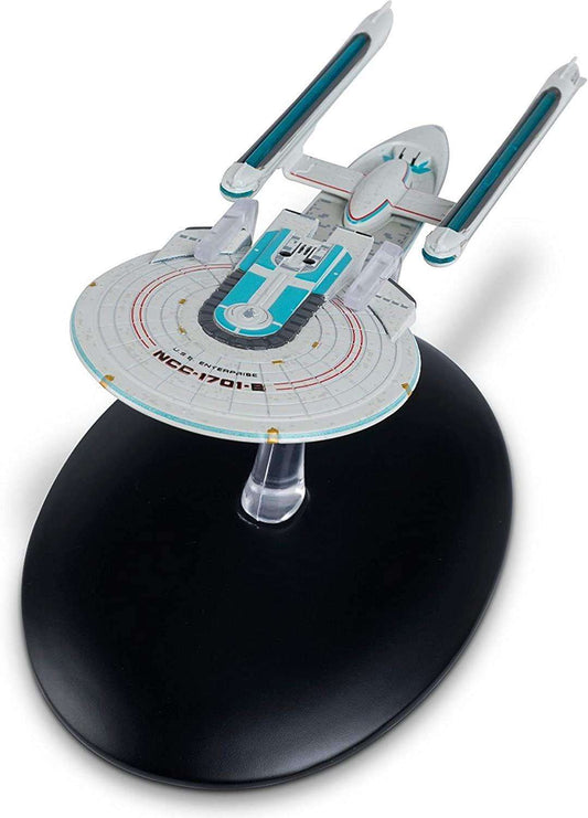 U.S.S. Enterprise NCC-1701-B (Excelsior-class refit) Model Diecast Ship (Eaglemoss / Star Trek), alternate view