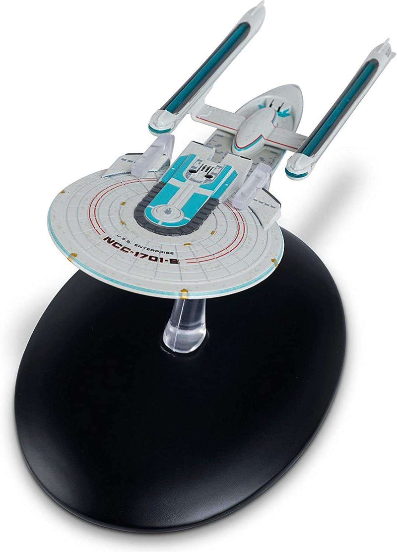 U.S.S. Enterprise NCC-1701-B (Excelsior-class refit) Model Diecast Ship (Eaglemoss / Star Trek), alternate view