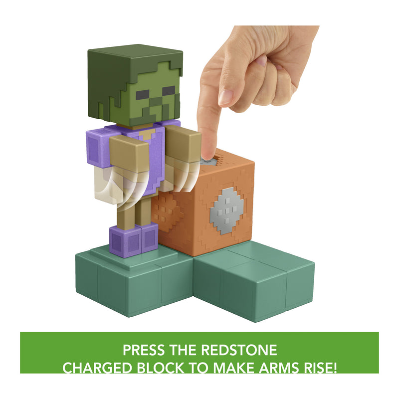 Minecraft 3.25in Feature: Animated Armor Stand