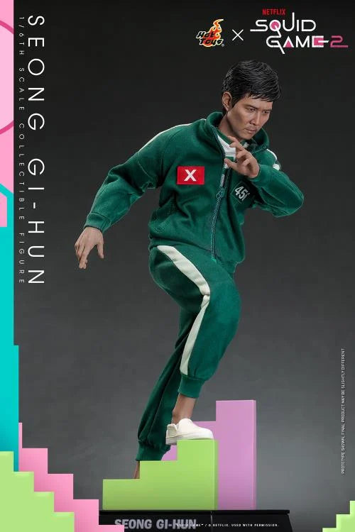 Hot Toys Squid Game Seong Gi-Hun 1/6th Scale Figure