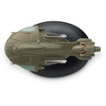 Tellarite Cruiser Ship Model Die Cast (Eaglemoss / Star Trek), in display