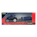 New Holland T6 Tractor With Trailer Playset