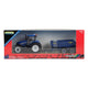 New Holland T6 Tractor With Trailer Playset