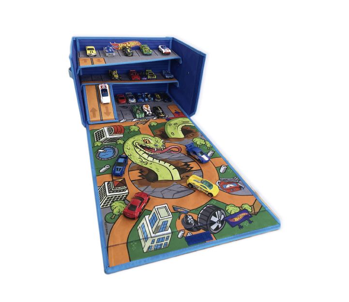 Hot Wheels Cars Case Garage Box - Image