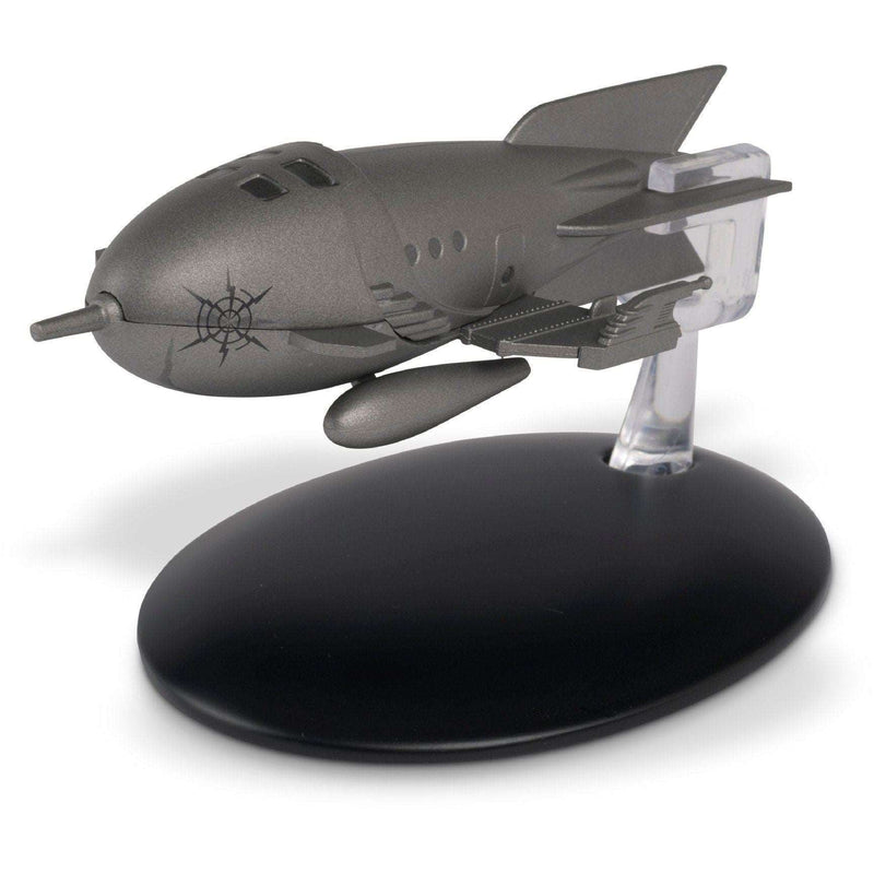 Captain Proton’s Rocket Ship Model Die Cast Ship (Eaglemoss / Star Trek), close-up detail