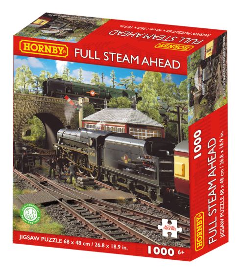 Hornby Full Steam Ahead 1000 Piece Jigsaw Puzzle