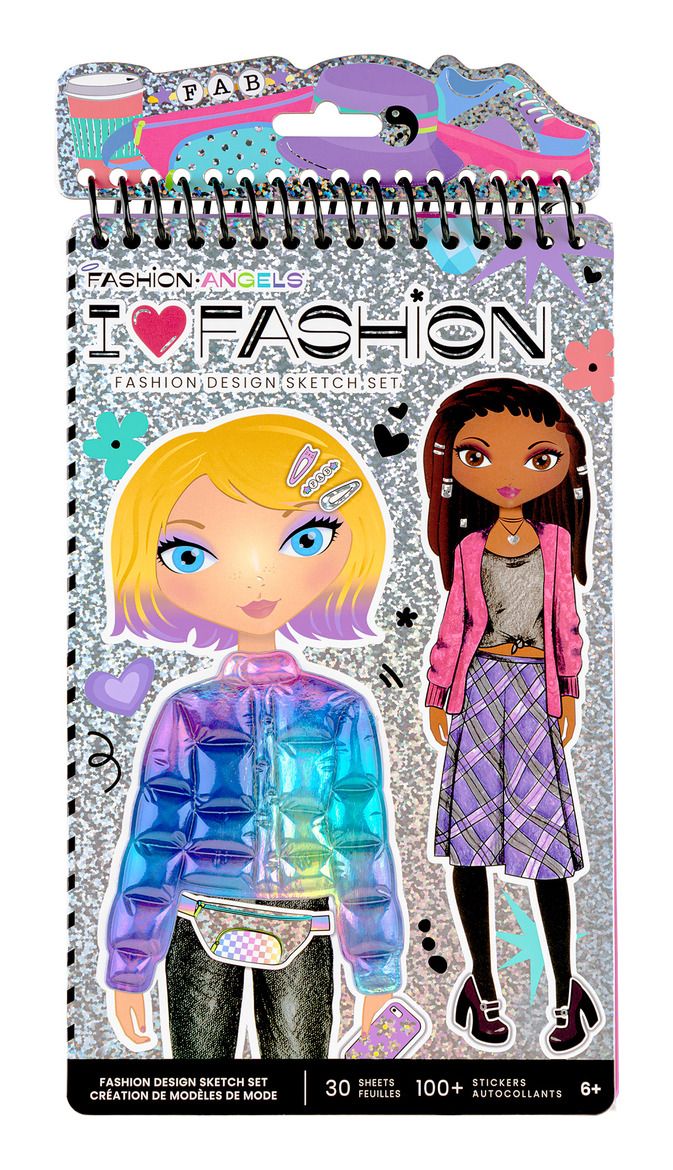 Fashion Angels Fashion Design Portfolio Set - Image