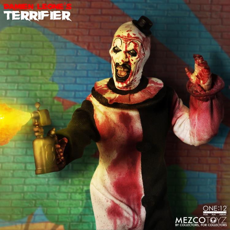 Terrifier One:12 Collective Art the Clown (Deluxe Edition) Action Figure