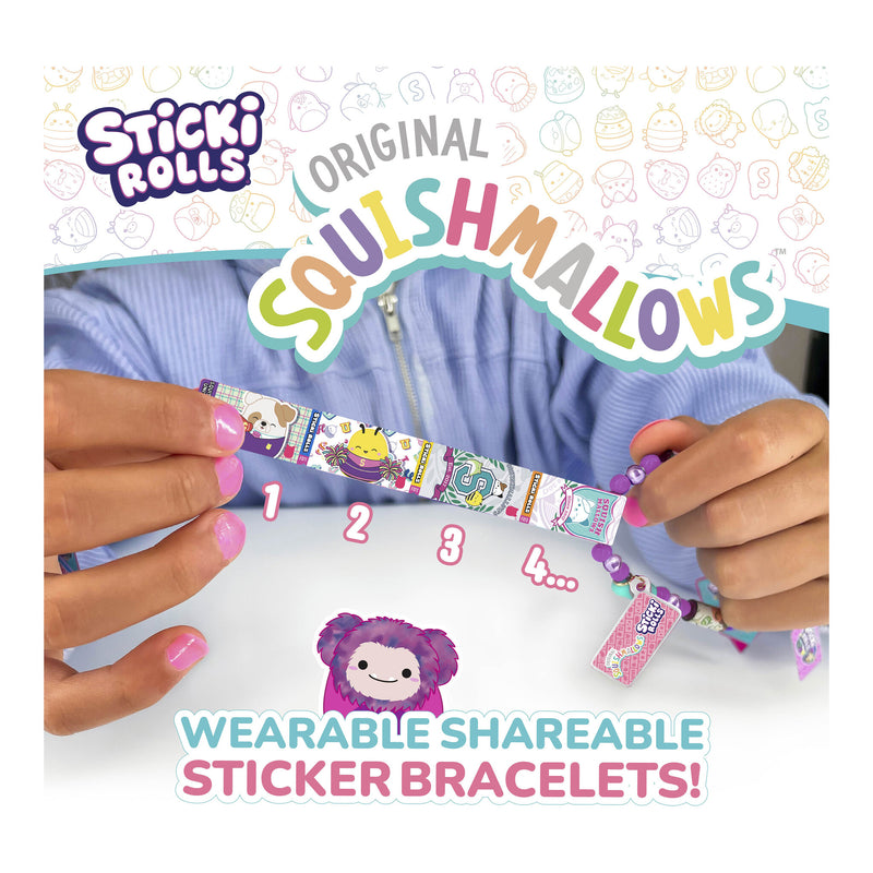 Sticki Rolls - Squishmallows Sticki Bands Single (Case of 9)
