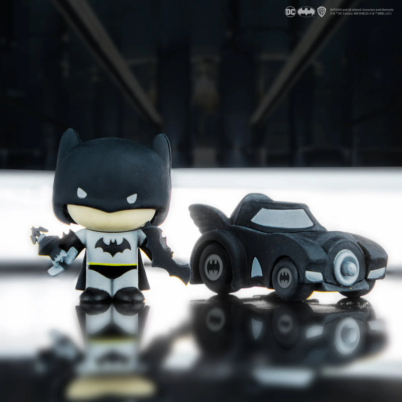 DC Comics Batman Gomee Eraser Figurine, side angle