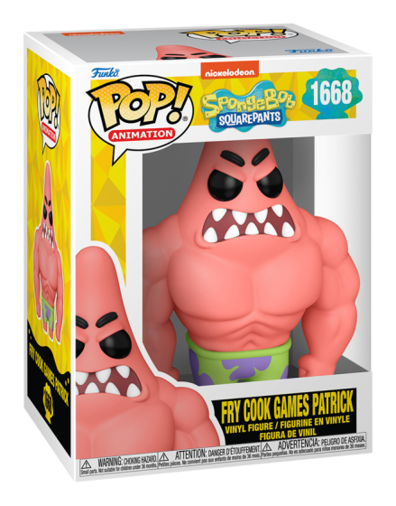 Pop! Vinyl Spongebob Patrick with Muscles