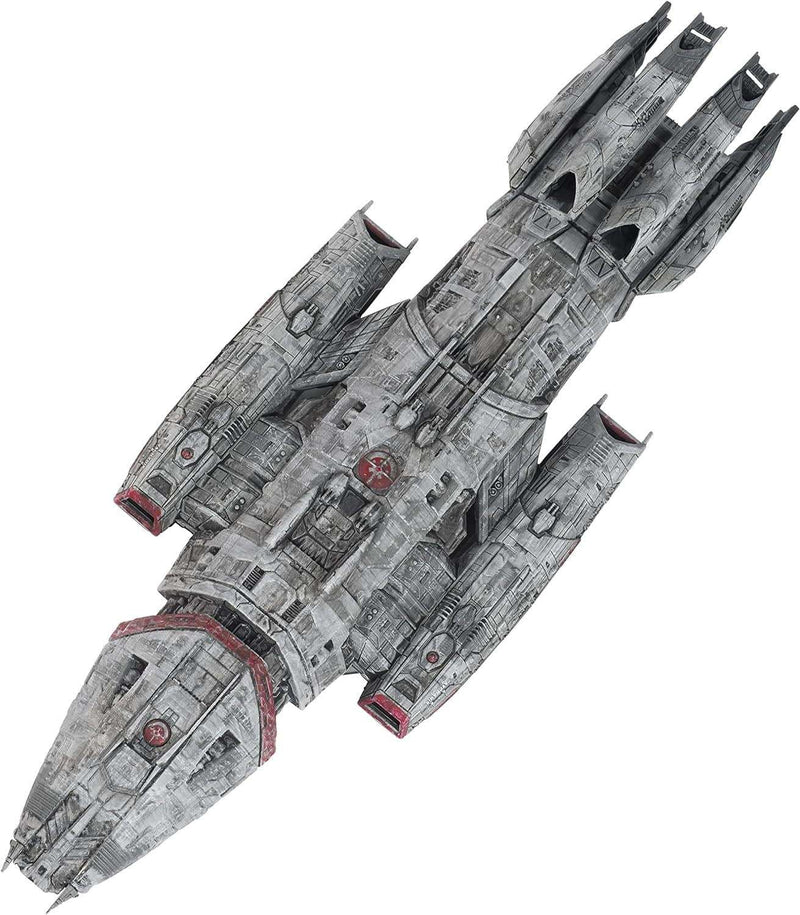 Battlestar Valkyrie Diecast Model Ship (Battlestar Galactica / Eaglemoss), close-up detail