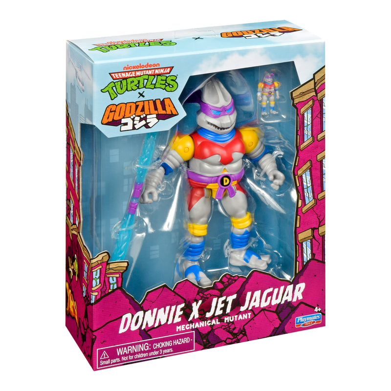 TMNT x Godzilla Figure - Donatello x Jet Jaguar
