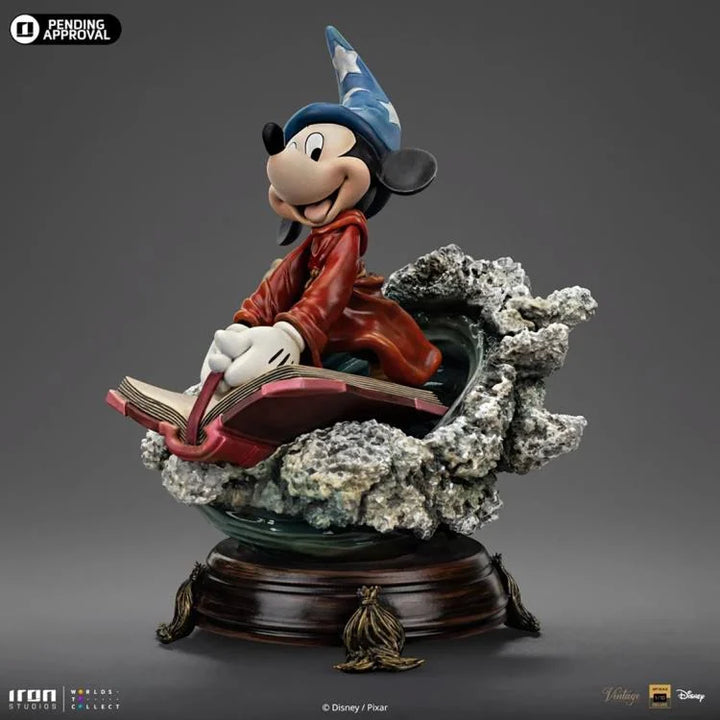 Iron Studios Disney Fantasia Sorcerer Mickey 1/10 Deluxe Art Scale Limited Edition Statue