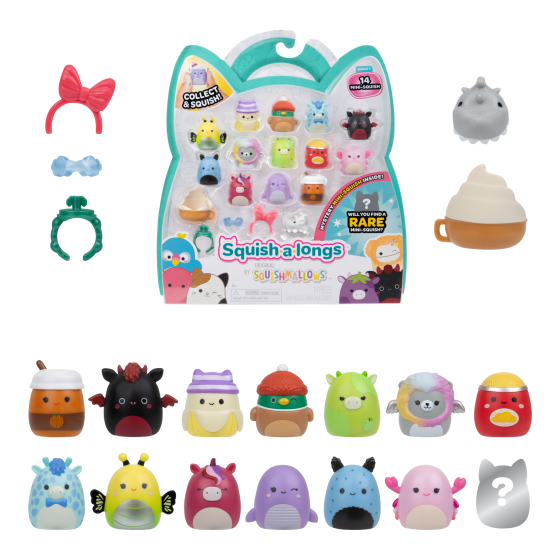 Squishalongs - 14 Pack (Style 1) W7