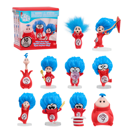 Dr. Seuss Cat in the Hat Mini Collectible Figures