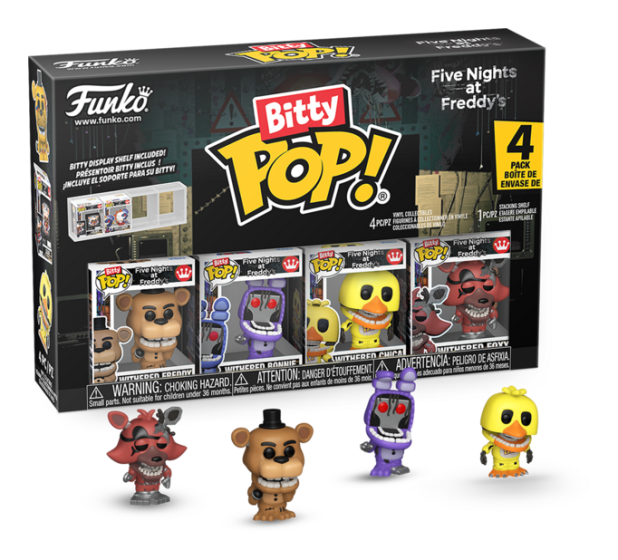 bitty-pop-fnaf-withered-freddy-4-pack