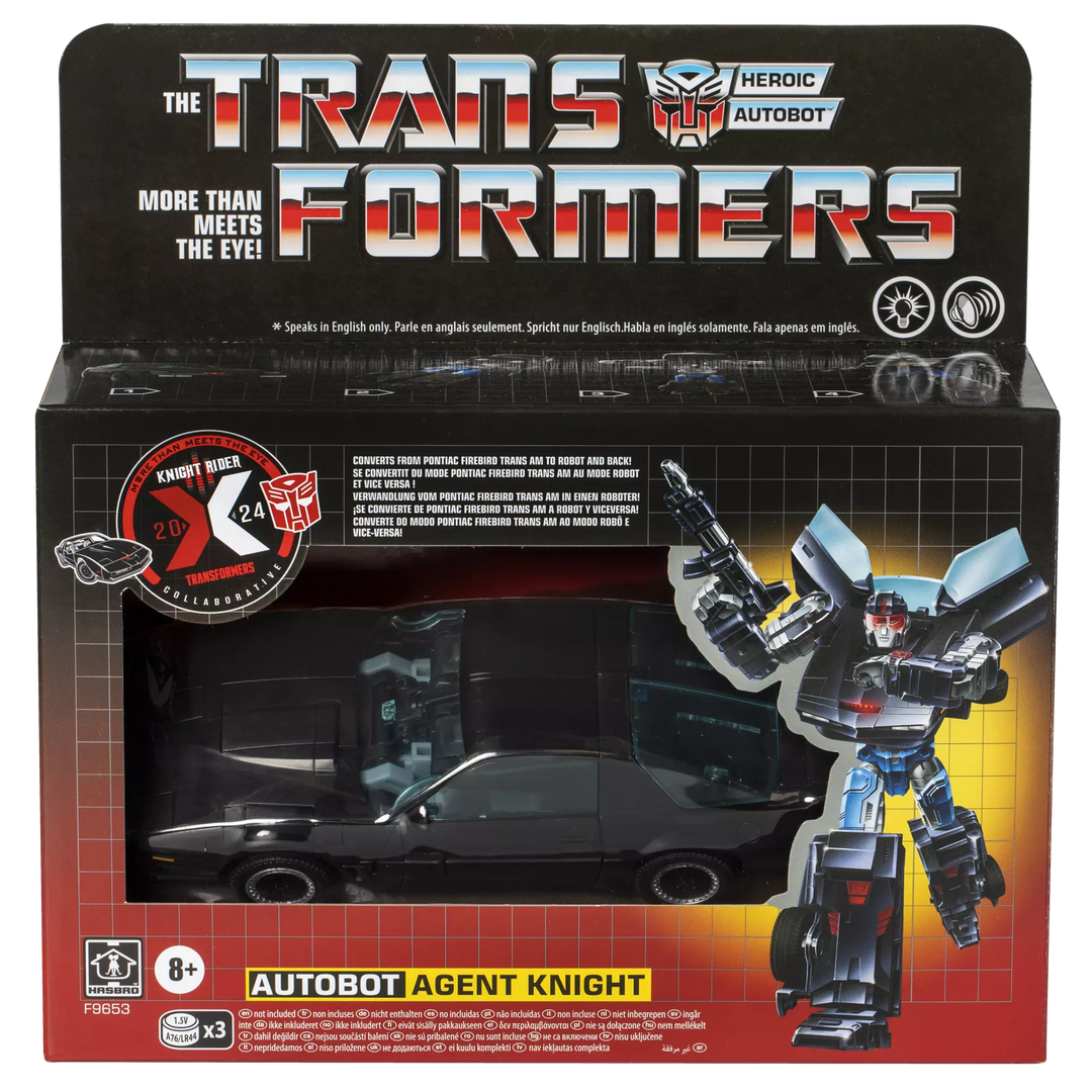 Transformers Collaborative Knight Rider x Transformers Autobot Agent Knight