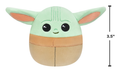 Squishmallows - 12in Mandalorian w/3.5in Grogu