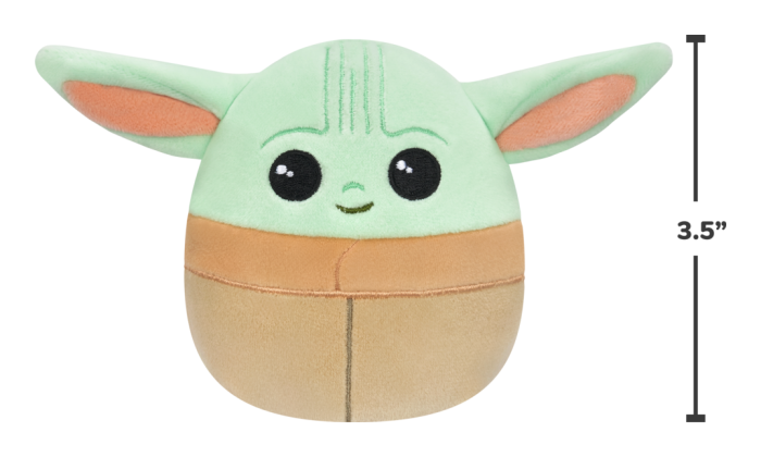 Squishmallows - 12in Mandalorian w/3.5in Grogu