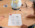 The World On V-Stand Globe 540 Piece 3D Puzzle