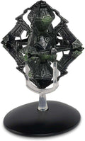 Borg Queen's Vessel Starship Die-Cast Model (Eaglemoss / Star Trek), rear view