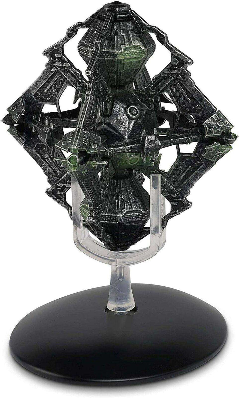 Borg Queen's Vessel Starship Die-Cast Model (Eaglemoss / Star Trek), rear view