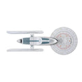 U.S.S. Excelsior NCC-2000 (Excelsior class) Model Diecast Ship (Eaglemoss / Star Trek), in display