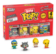 The Simpsons - Scratchy 4 Pack Funko Bitty Pop! Vinyl Figures