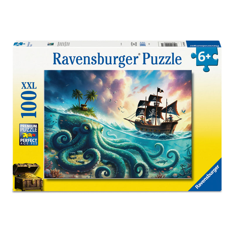 Pirate Treasure 100 Piece XXL Jigsaw Puzzle