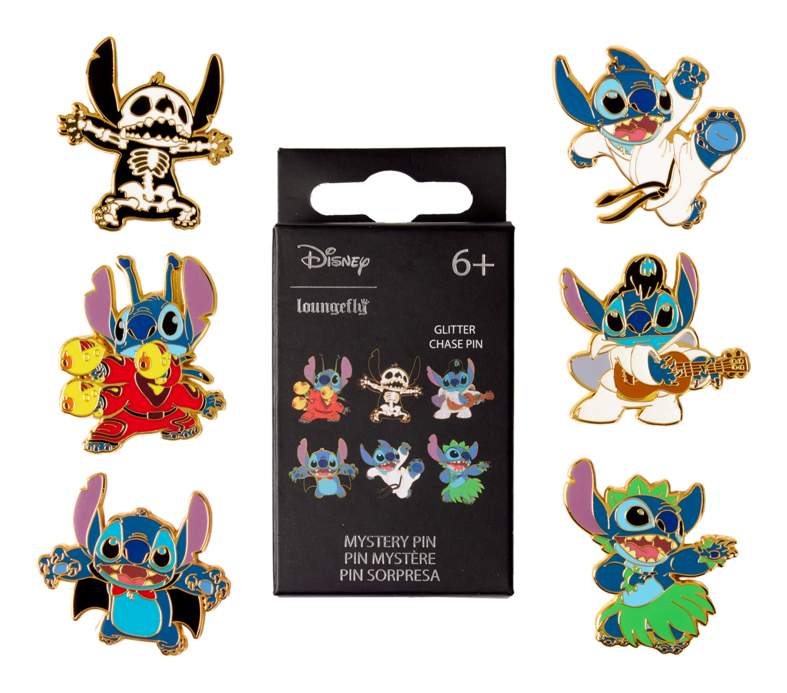 Loungefly - Blind Box Enamel Pins - Stitch Mystery - Image