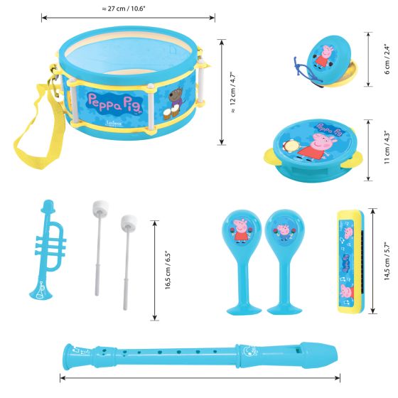 Peppa Pig Musical Set (7 Pieces)