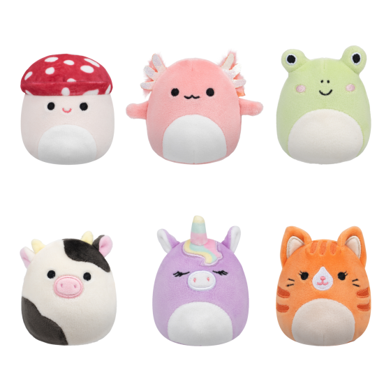 Squishmallows - 3in Mallowmees Plush Astd A
