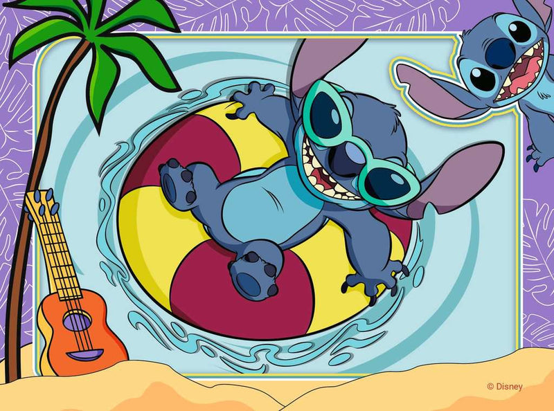 Disney Stitch 4 in a Box Jigsaw Puzzle