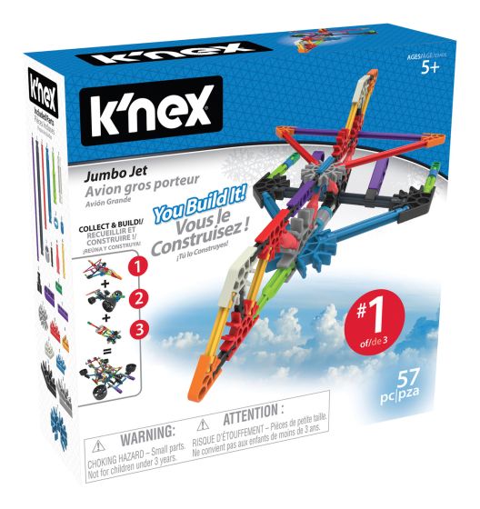 K'nex Classics Jumbo Jet Building Set