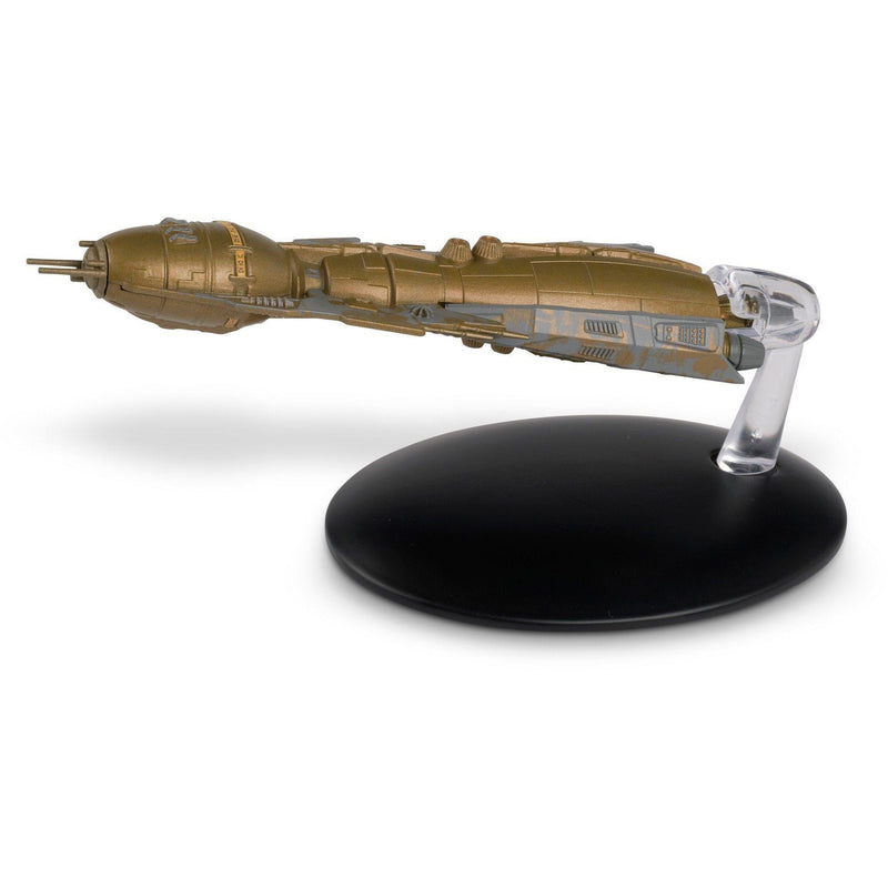 Hirogen Holoship Model Die Cast Ship SSSUK119 (Eaglemoss / Star Trek), side angle