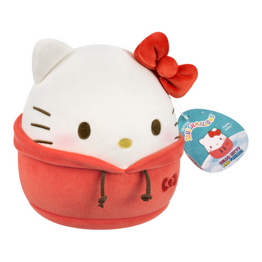 Hello Kitty Dabodabo Hoodie Squishmallows 8 Inch Plush