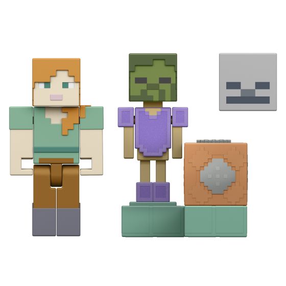 Minecraft Redstone Charged 3.25" Animated Armor Stand