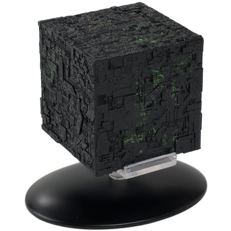 Borg Cube (First Contact) Model Die Cast Ship (Eaglemoss / Star Trek), rear view