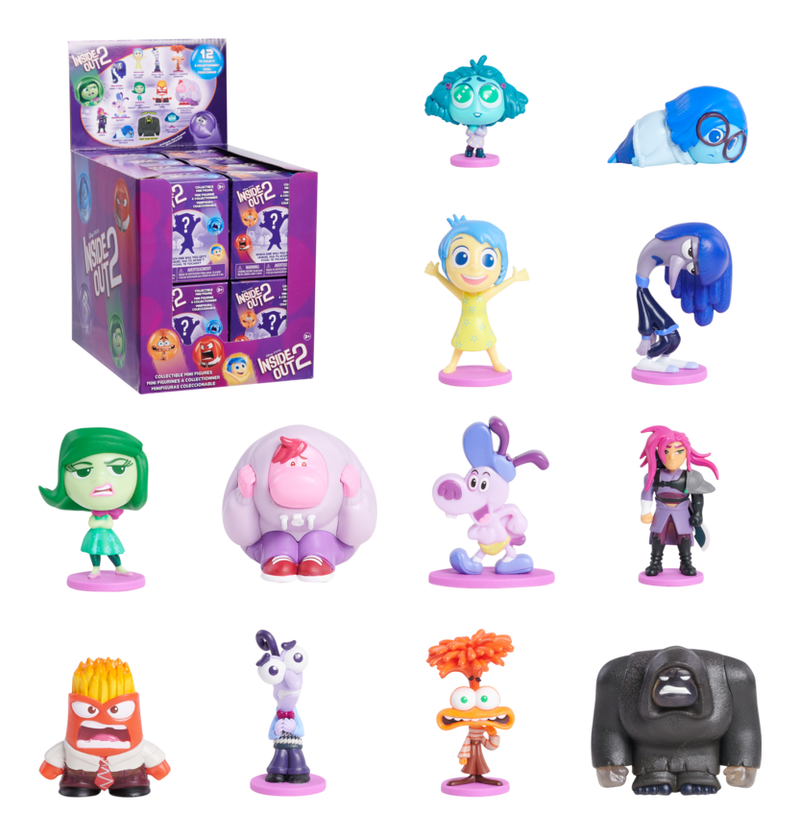 Disney Inside Out 2 Collectible Mini Figures - Image